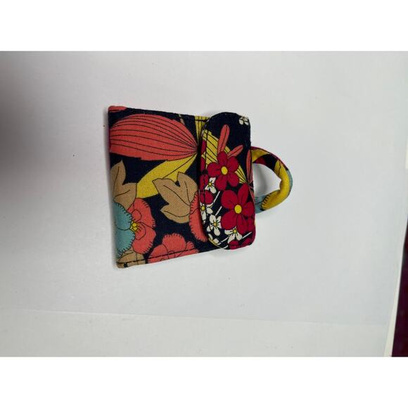 Vera Bradley lanyard and mirror matching dark fall pattern set - Picture 13 of 16